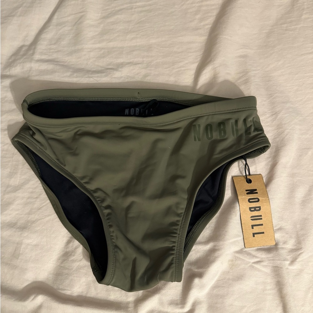 NOBULL Olive Green Bikini Bottom